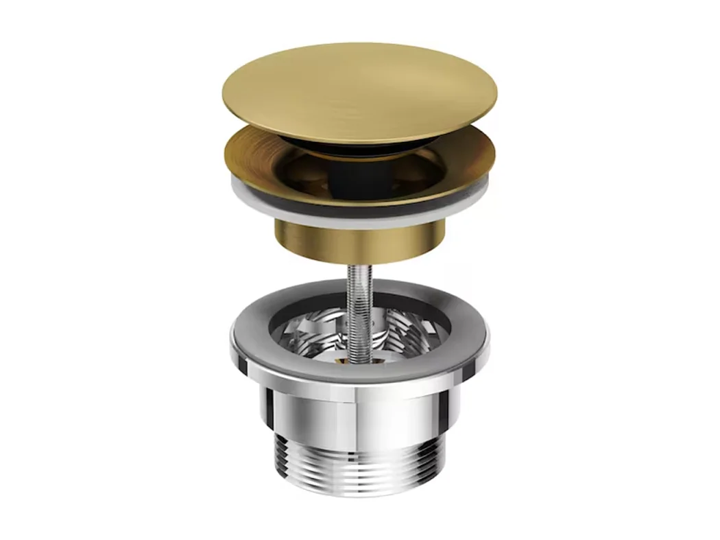 Bonde de vidage click JACOB DELAFON Laiton brossé