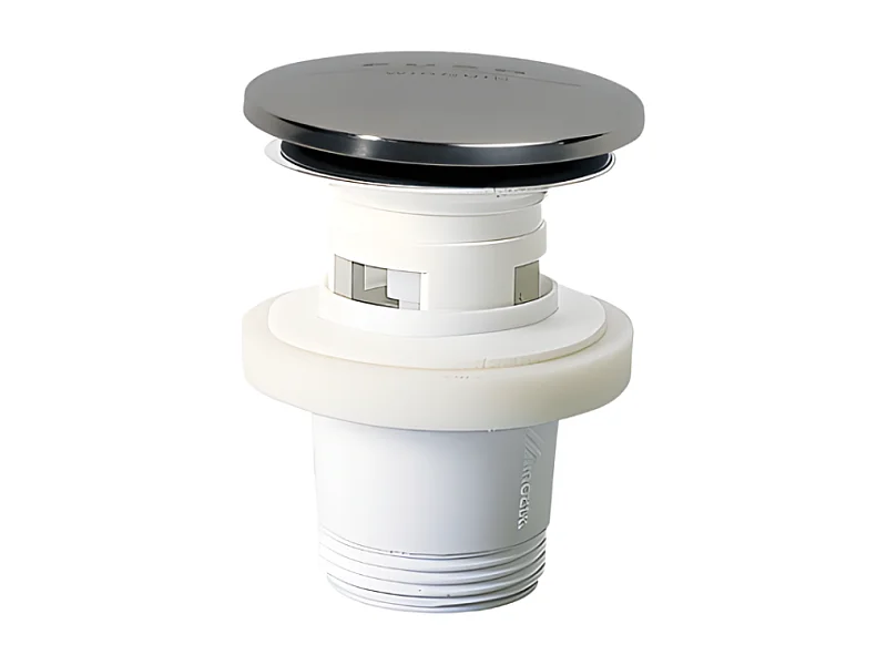 Bonde de lavabo Quick-clac WIRQUIN Inox