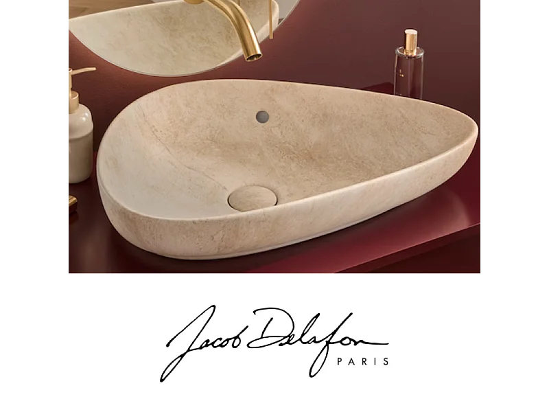 Bonde de vidage click JACOB DELAFON travertin sable