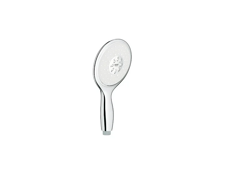 Colonne de douche thermostatique GROHE Rainshower System SmartControl Mono 360 Blanc/chromé + Tablette douche d'angle Start Cube