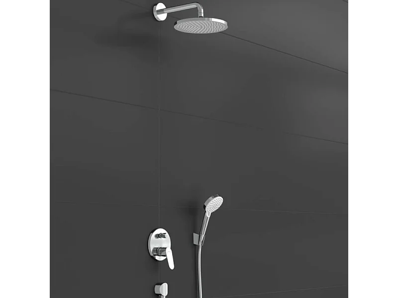 HANSGROHE Pack encastré avec mitigeur mécanique Focus chromé