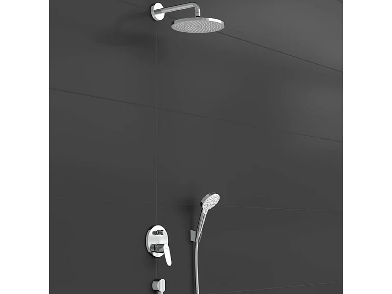 HANSGROHE Pack encastré avec mitigeur mécanique Focus chromé