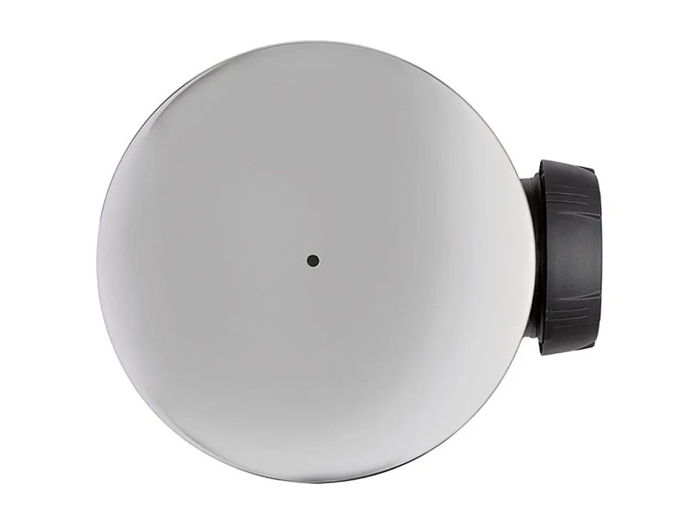 Bonde de receveur de douche sortie horizontale WIRQUIN Tourbillon D90 dôme chromé