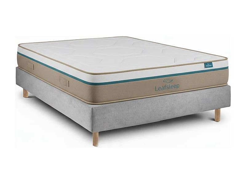 Conjunto Spring Visco e Sommier 20cm Tribu Cement Tamanho 200 x 150 cm Altura 62 cm