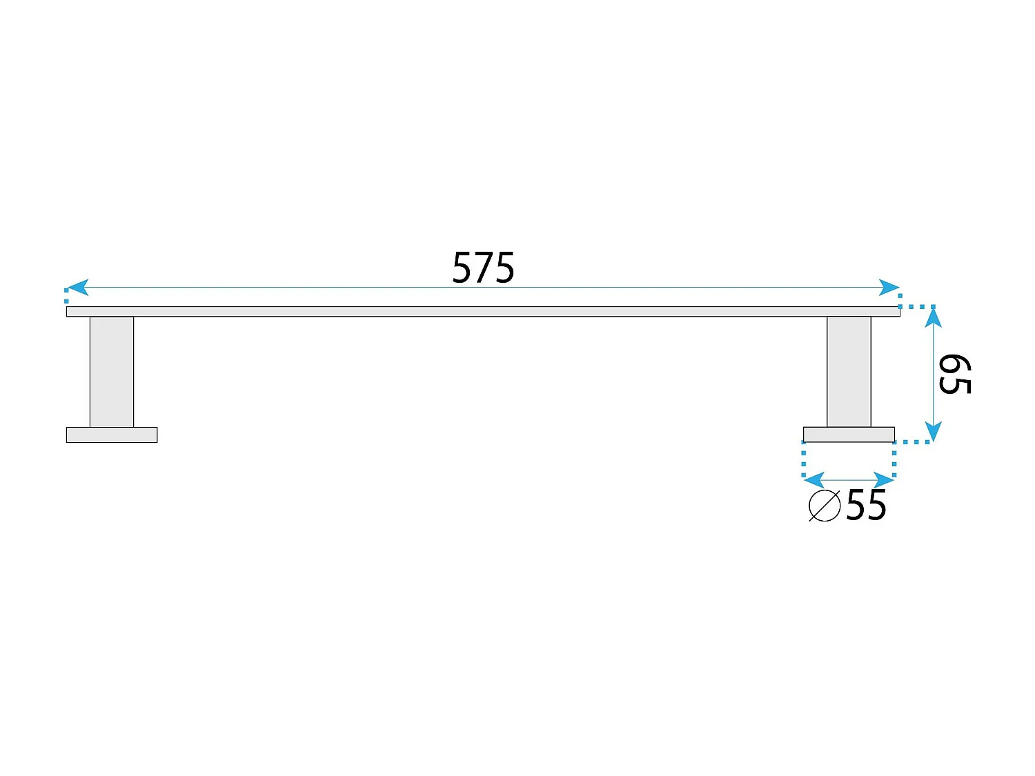 Badkamerhanger Rea 101 Til Gold