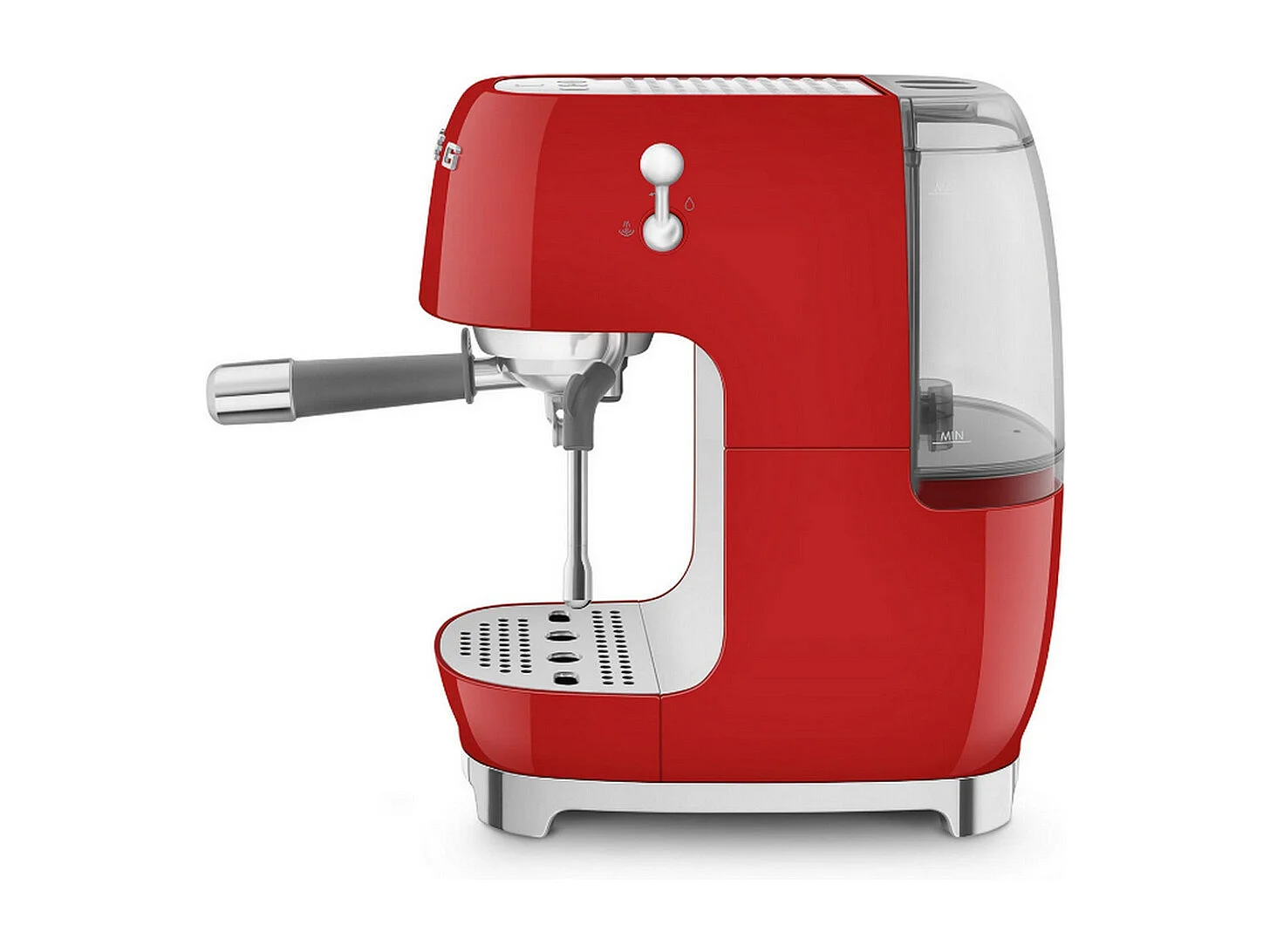Smeg Robot café 15 bars rouge - ECF03RDEU
