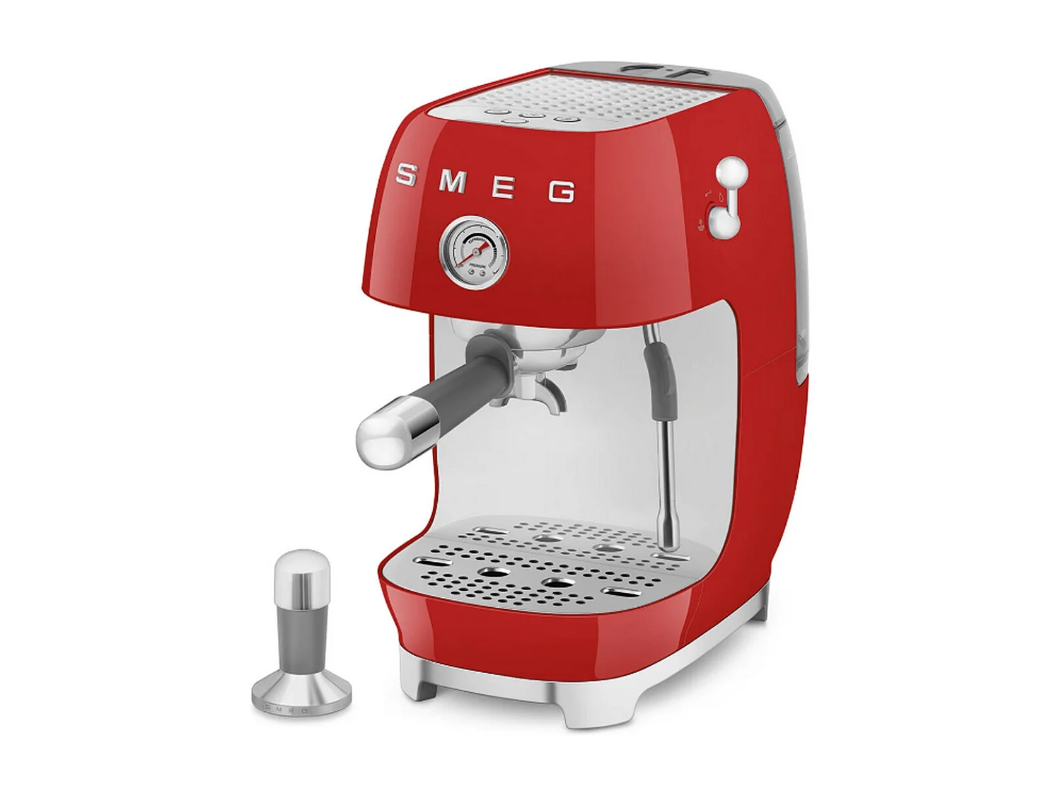 Smeg Robot café 15 bars rouge - ECF03RDEU