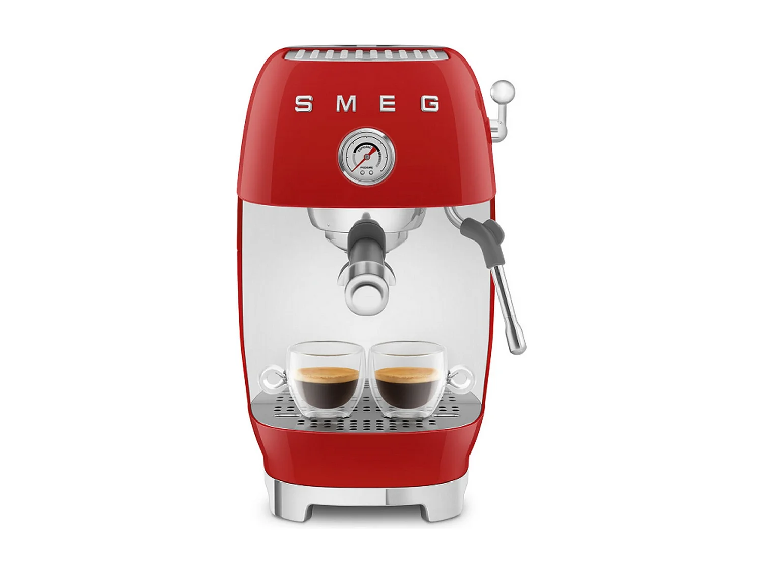 Smeg Robot café 15 bars rouge - ECF03RDEU