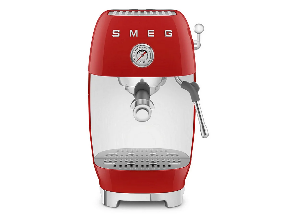 Smeg Robot café 15 bars rouge - ECF03RDEU