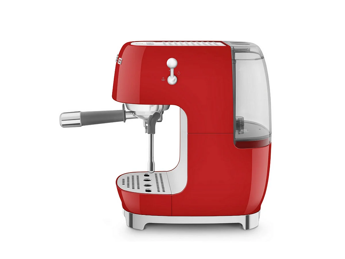Smeg Robot café 15 bars rouge - ECF03RDEU
