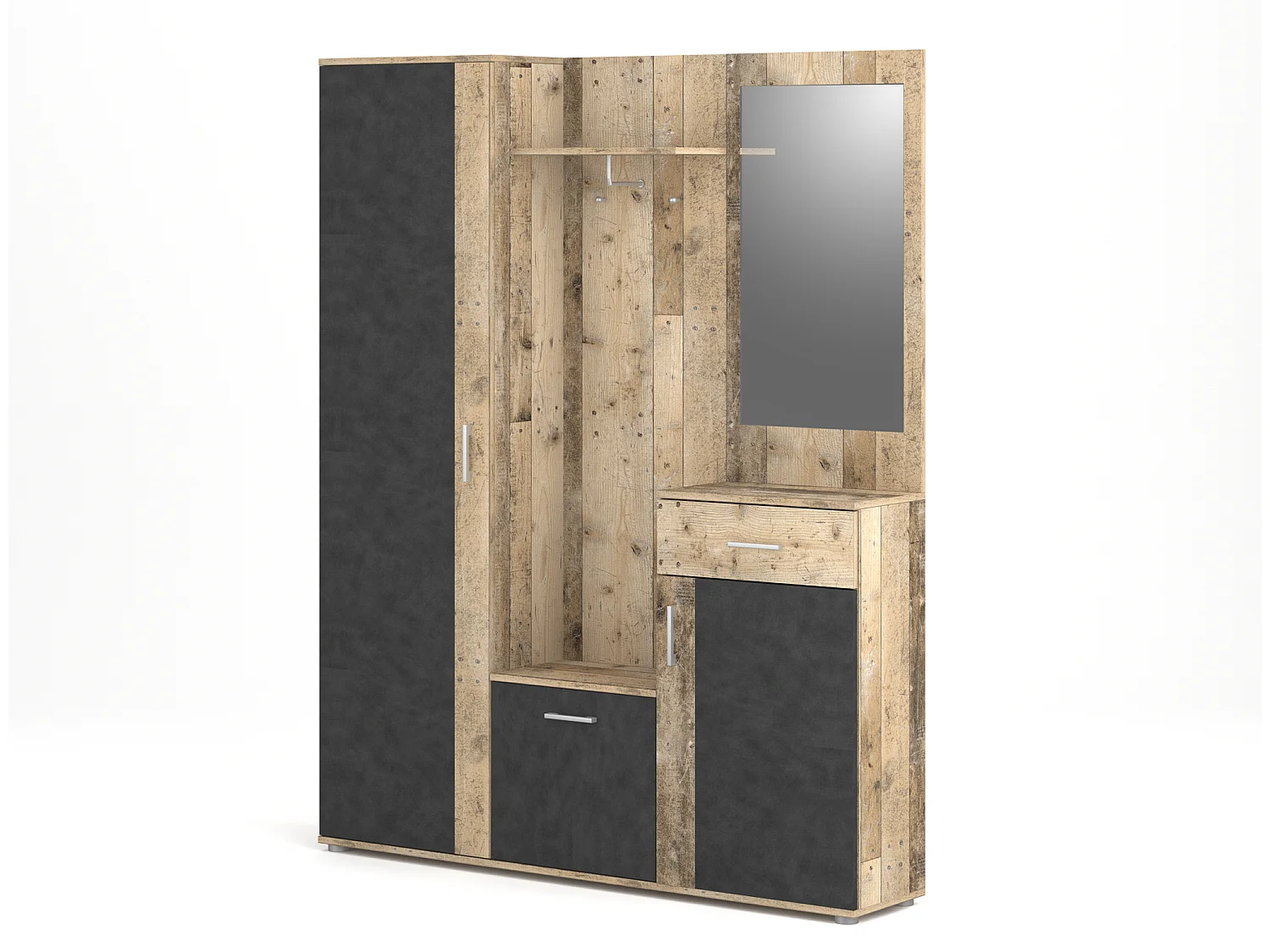 Meuble d'entrée Trio old style light / matera 145 cm