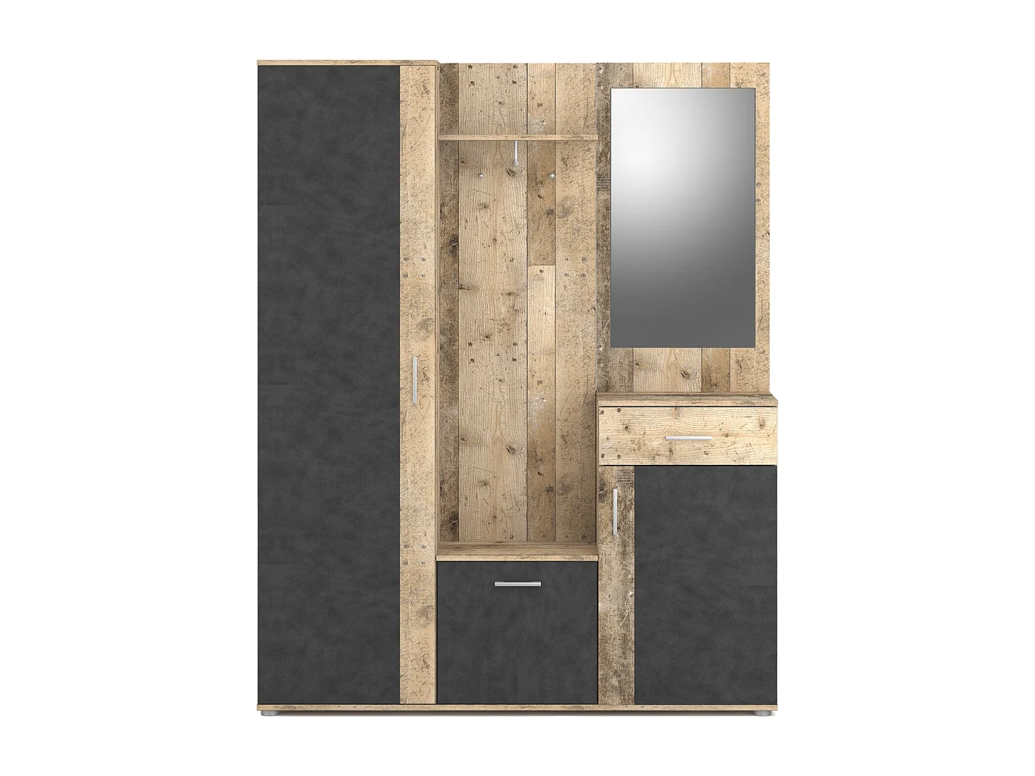 Meuble d'entrée Trio old style light / matera 145 cm