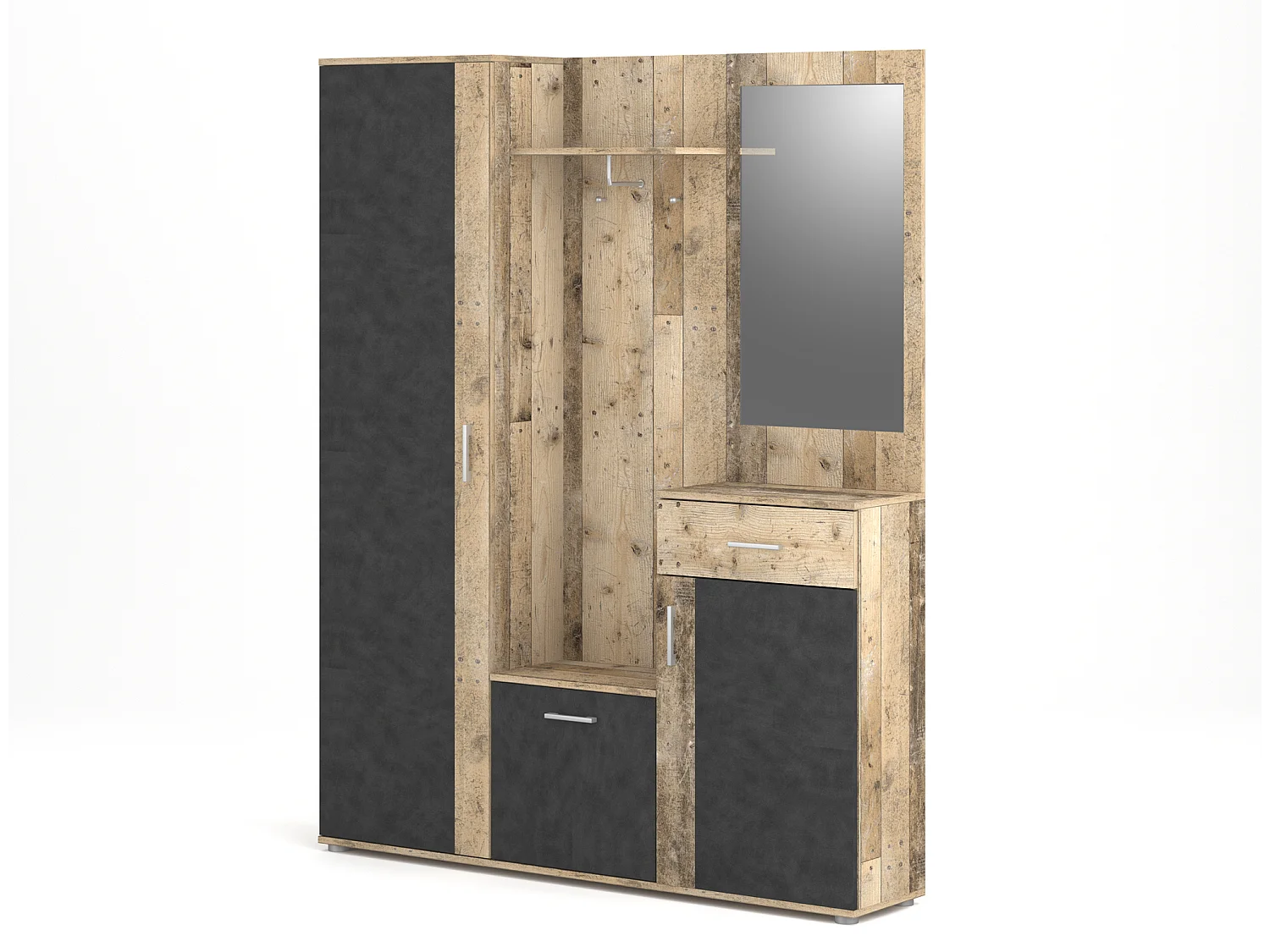 Meuble d'entrée Trio old style light / matera 145 cm