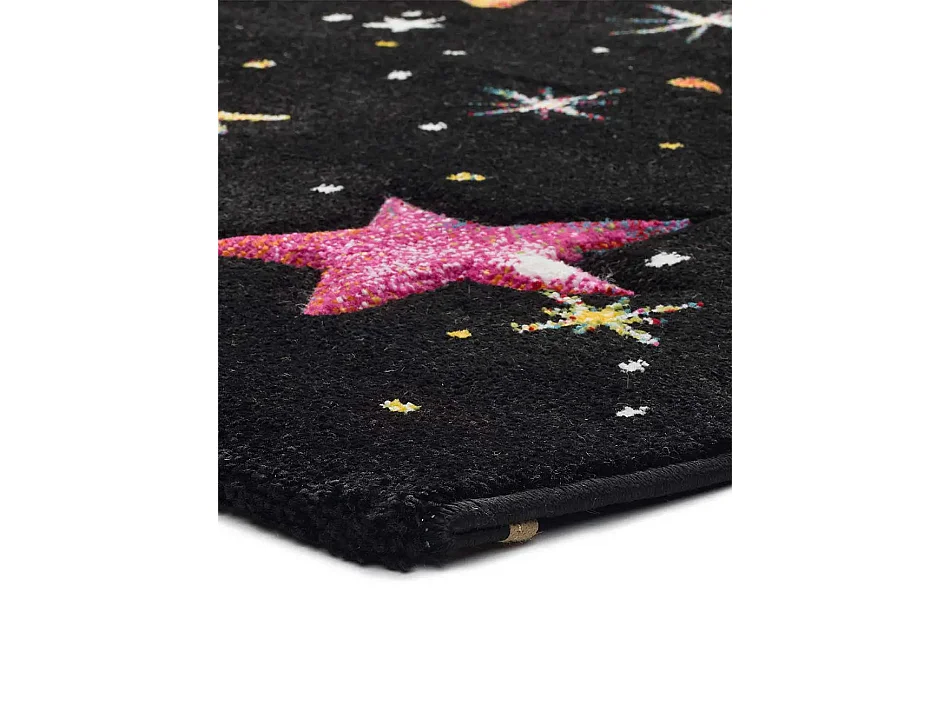 Kinderteppich - Kinderteppich - schwarz - 120x170 cm - TOYS