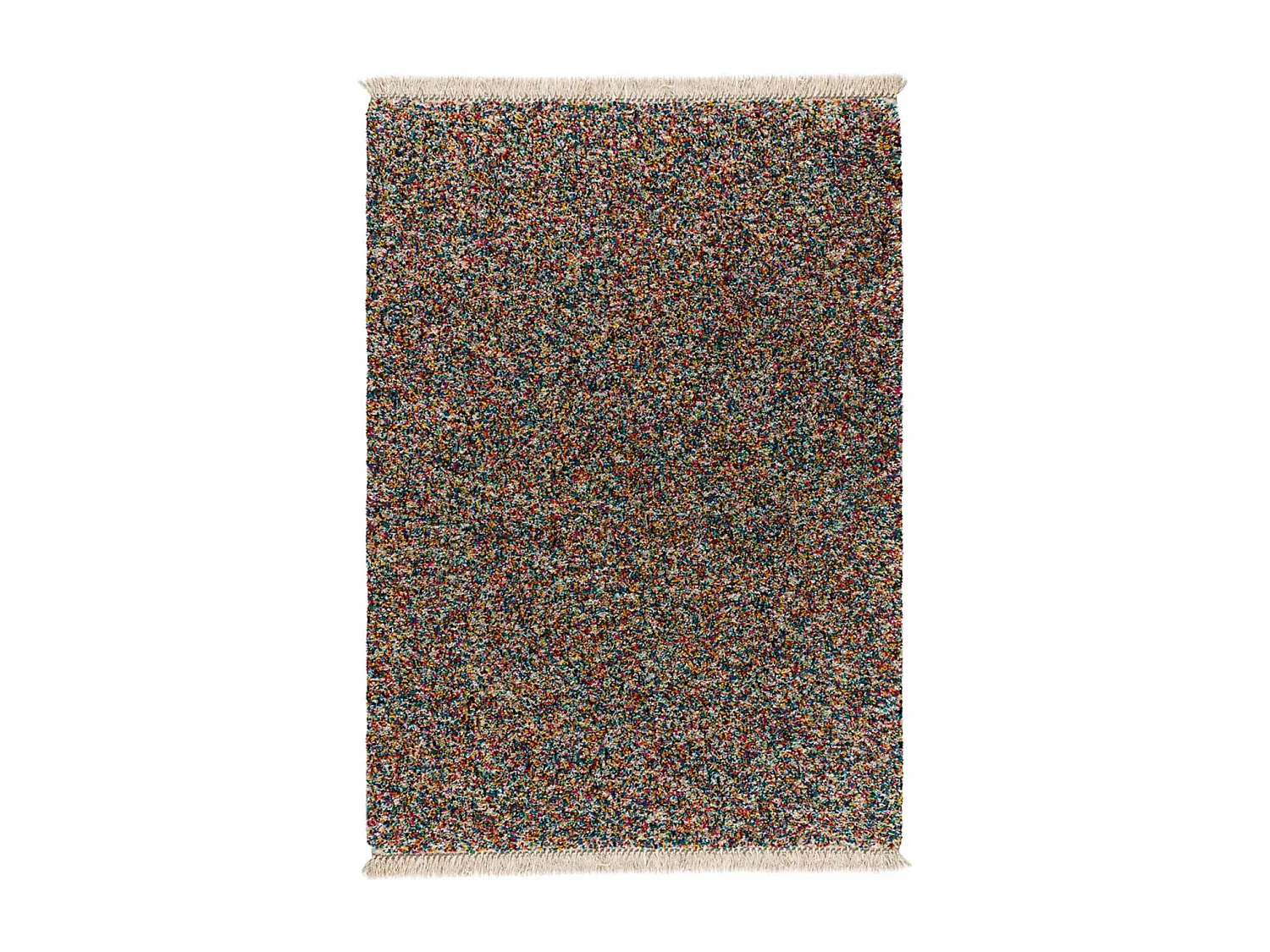 Hochflorteppich - abstrakt - mehrfarbig - 160x230 cm - YEBEL