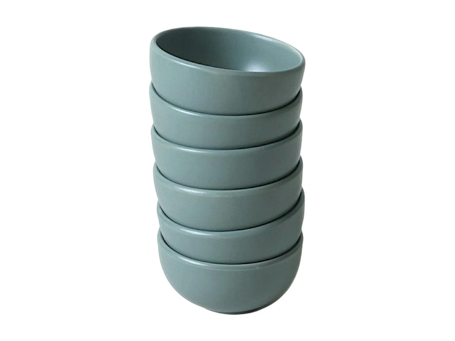 Bol à sauce bleu en céramique (lot de 6) EFIRA