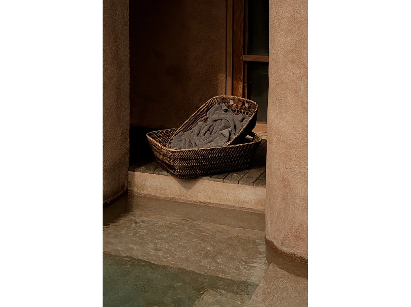 The Hannah Laundry Basket - Natural Brown - M