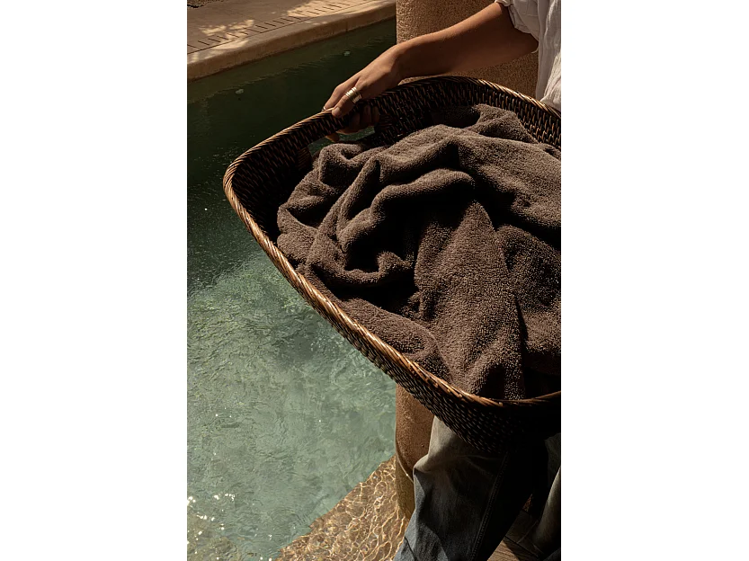 The Hannah Laundry Basket - Natural Brown - M