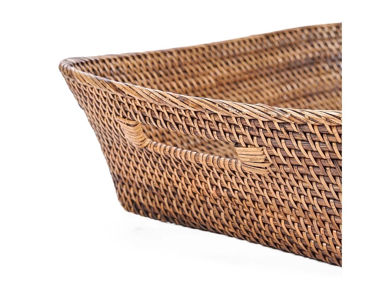 The Hannah Laundry Basket - Natural Brown - M