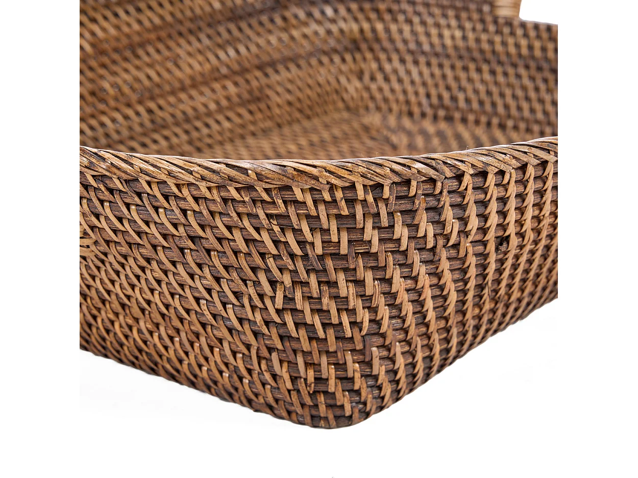 The Hannah Laundry Basket - Natural Brown - M
