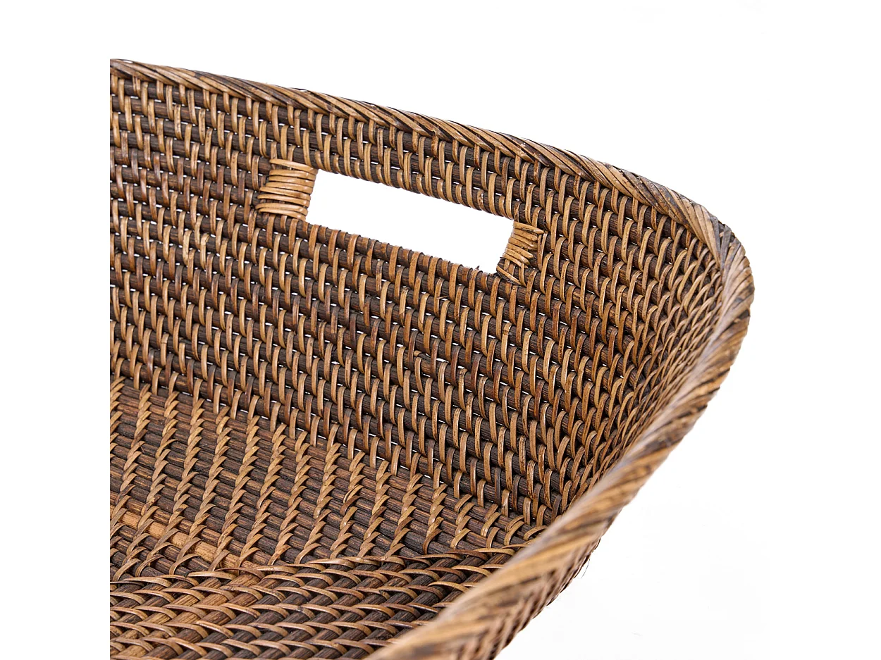 The Hannah Laundry Basket - Natural Brown - M