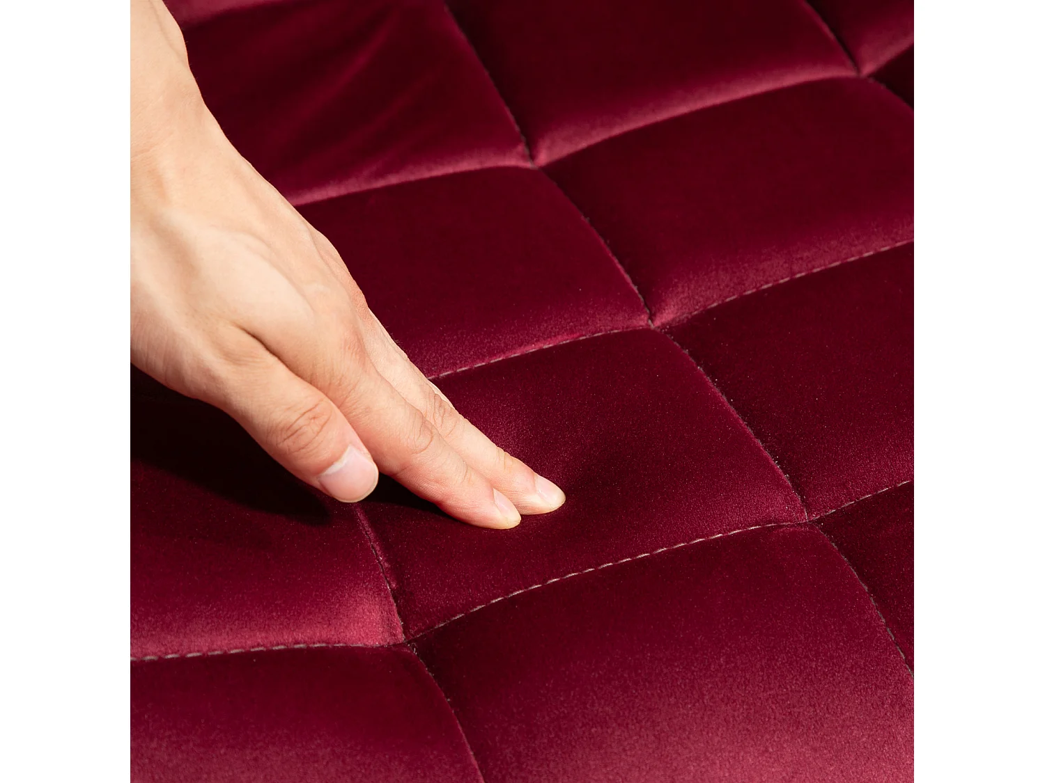 Chaise de bureau SVITA MICKY pour enfants, chaise de bureau réglable en hauteur, chaise pivotante, bordeaux