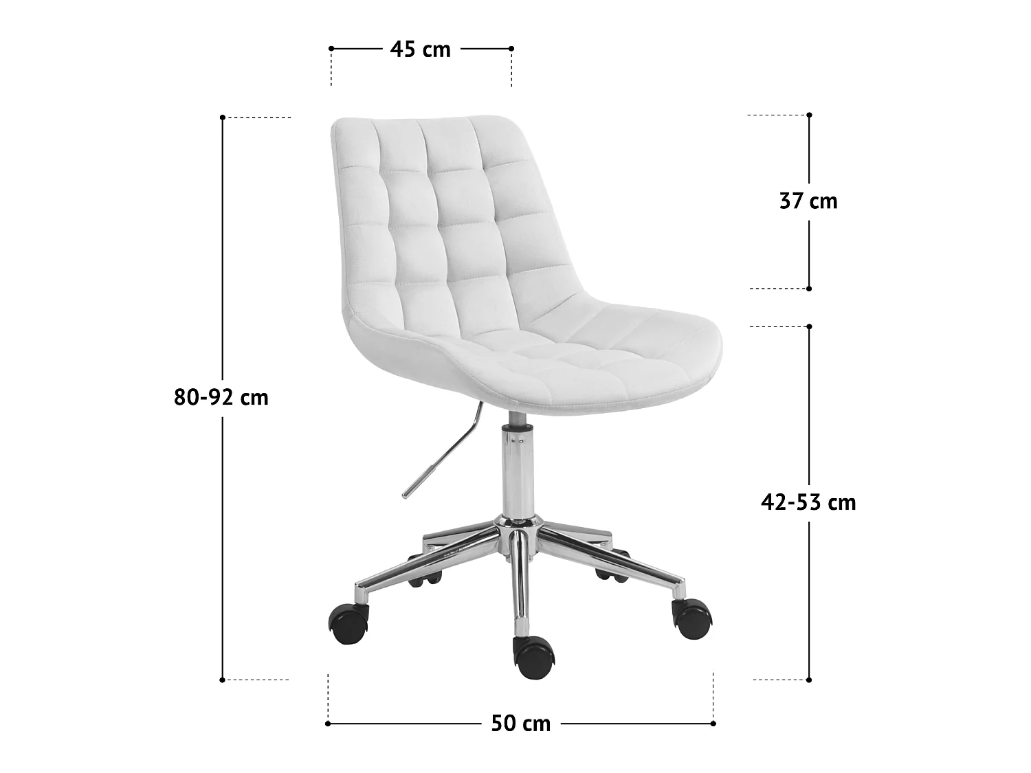 Chaise de bureau SVITA MICKY pour enfants, chaise de bureau réglable en hauteur, chaise pivotante, bordeaux