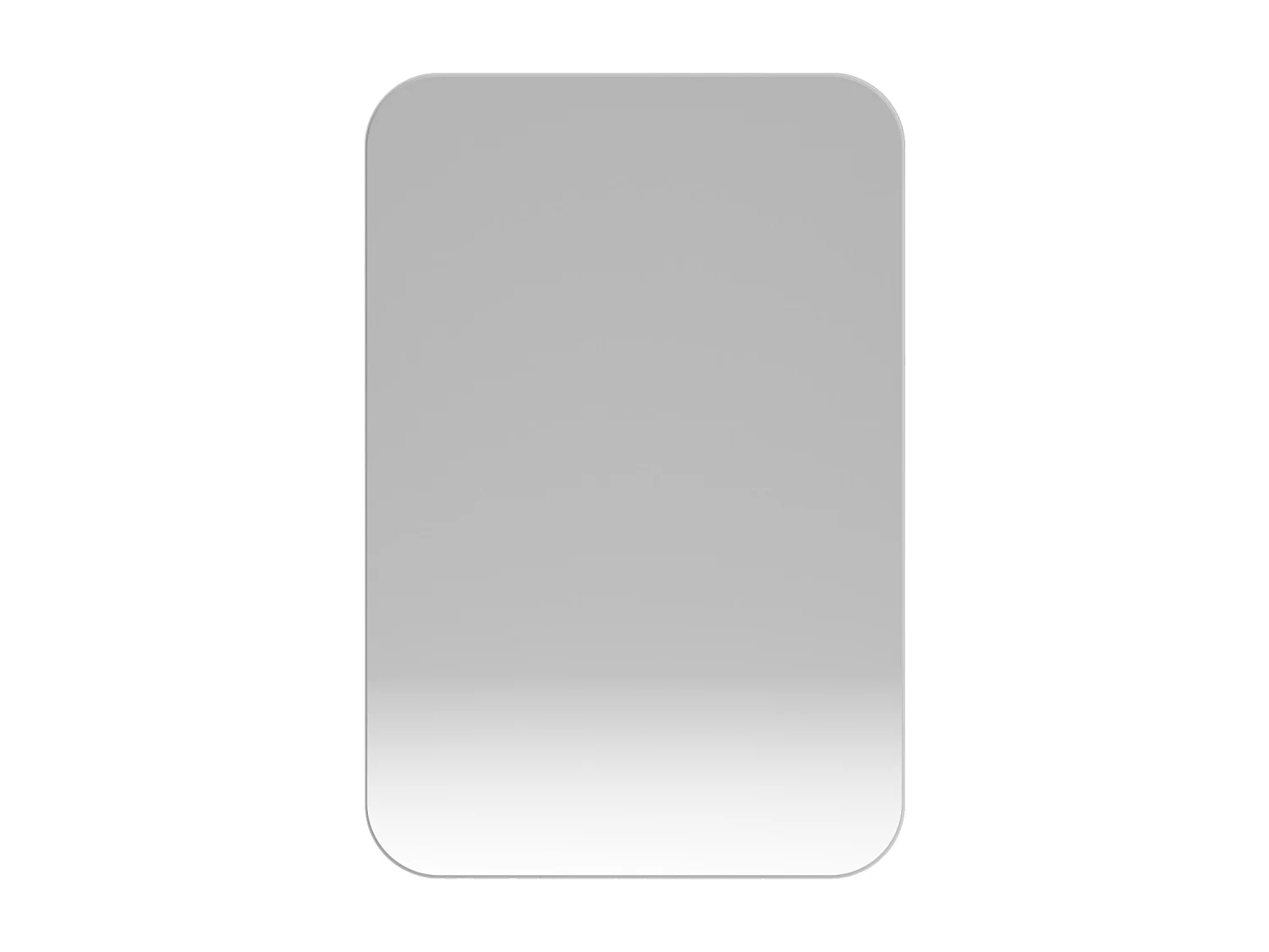 Miroir de salle de bain - armoire de rangement avec miroir - étagère réglable - 76 x 51 cm - blanc