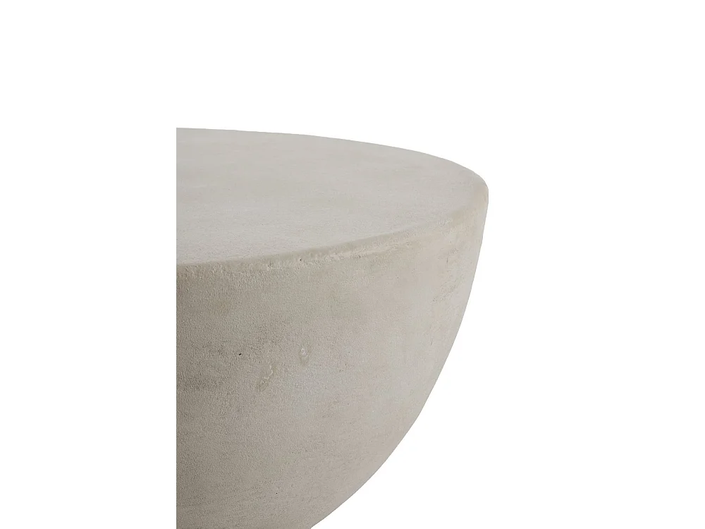 Mesa de centro em poliresina de microcimento