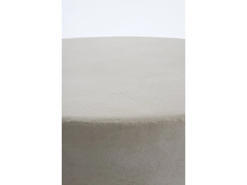 Mesa de centro em poliresina de microcimento