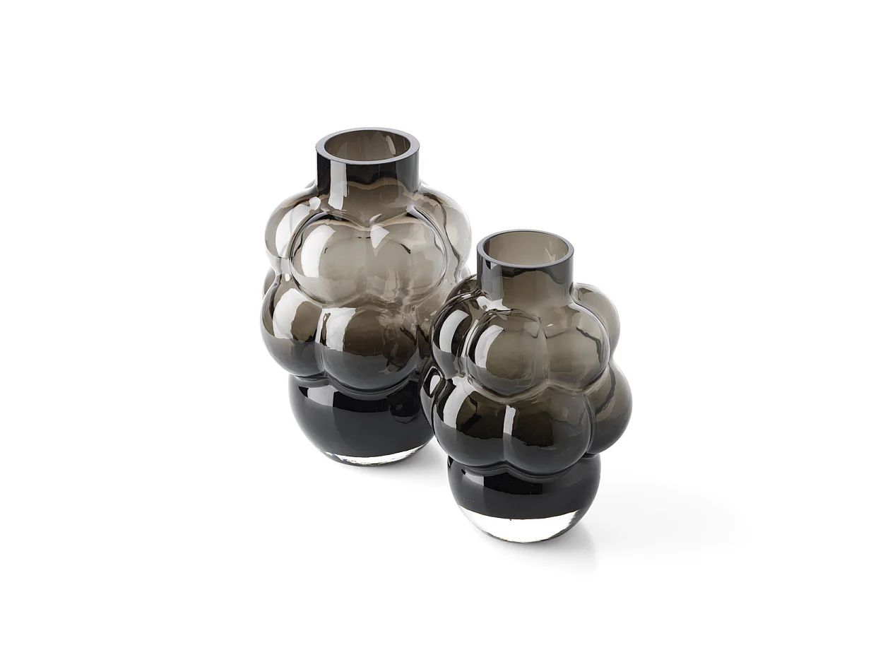 Le Vase Grape – Gris Foncé – L