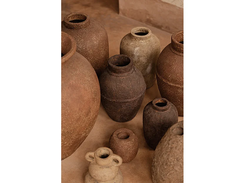 Le Vase Clay Echo - Crème - M