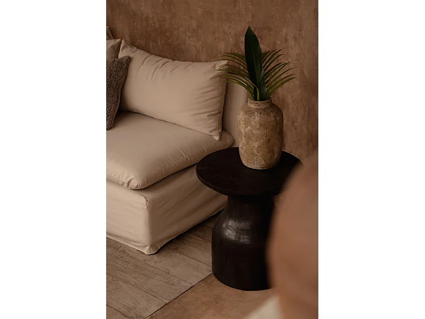 Le Vase Clay Echo - Crème - M