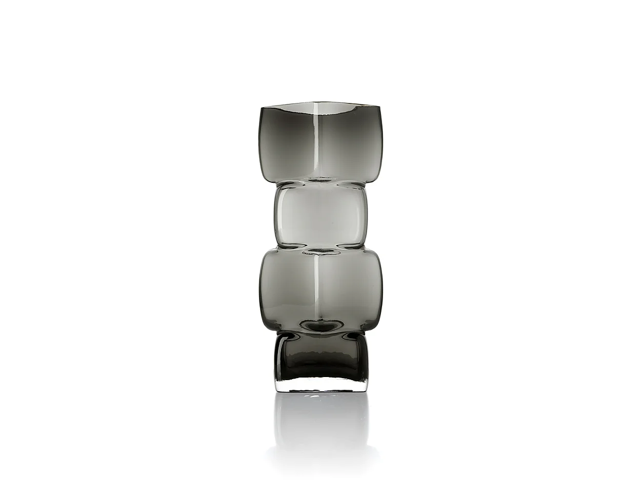 Le Vase Cubes – Gris Foncé – L