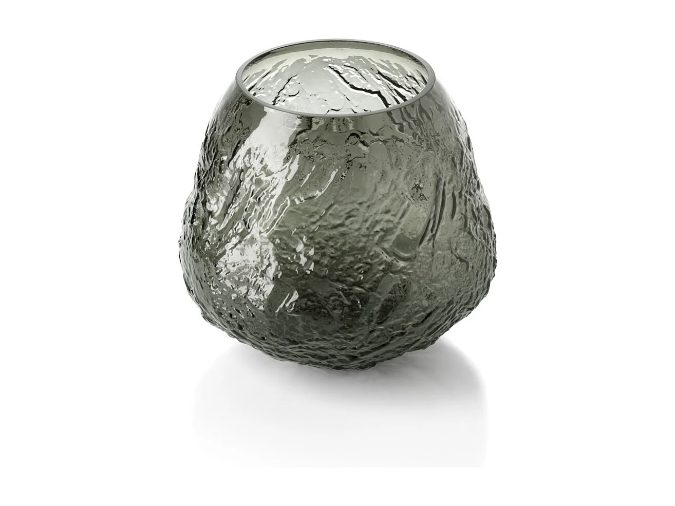 Le Vase Earth Crater - Noir - L