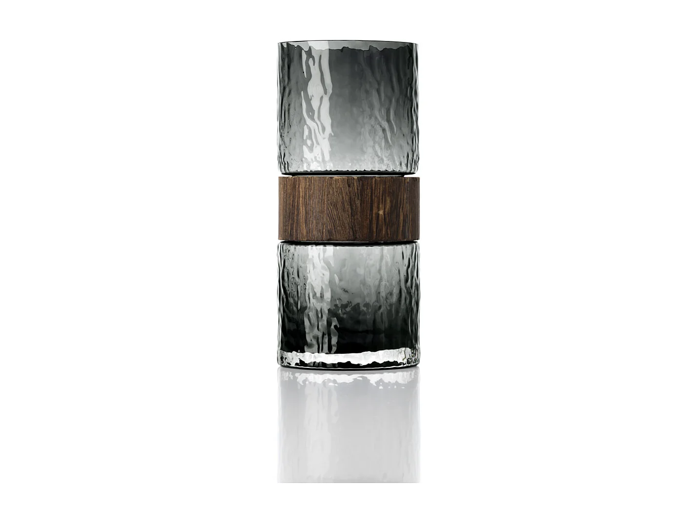 Le Vase Wood You Be Mine – Gris Foncé – M