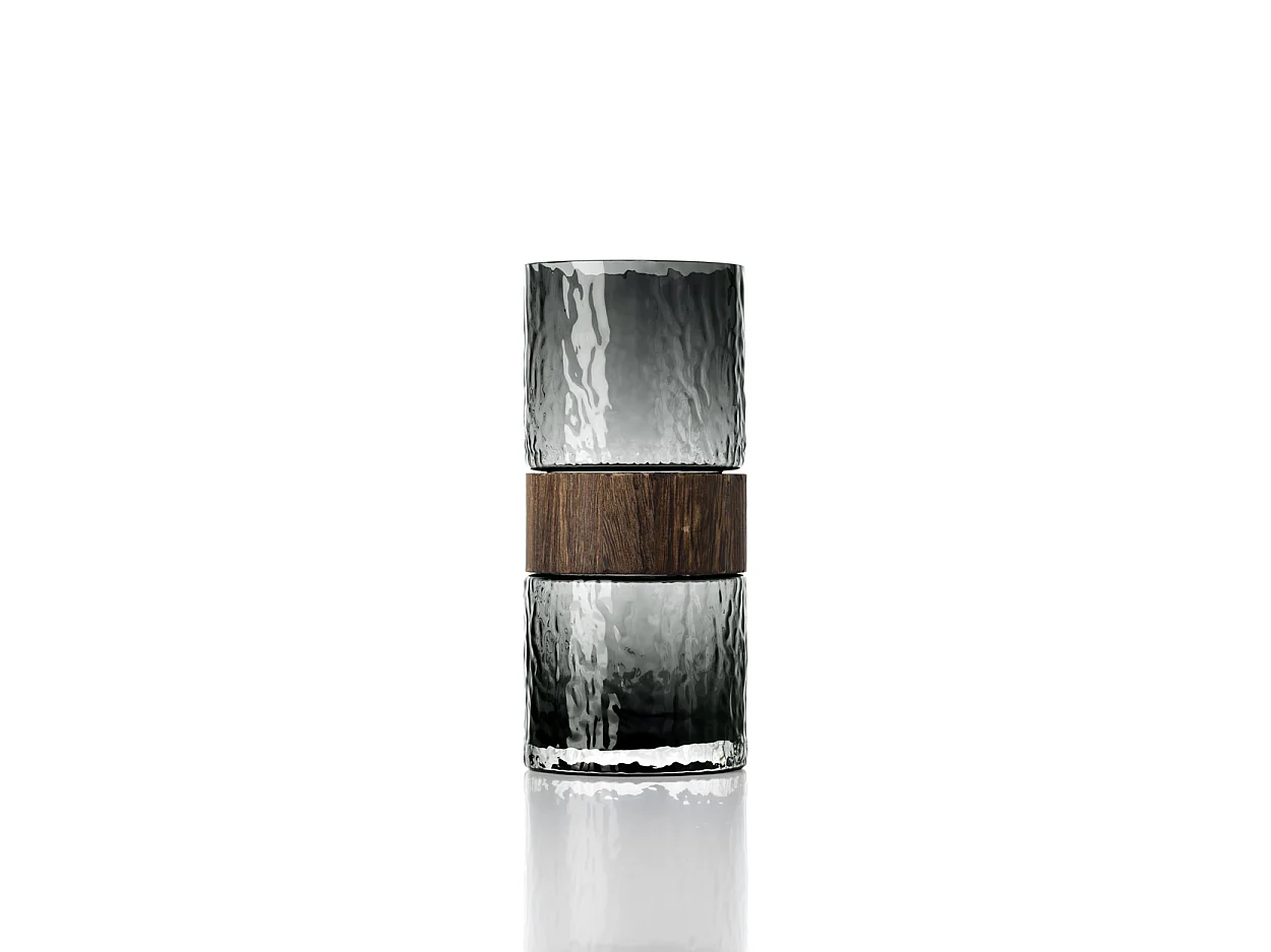 Le Vase Wood You Be Mine – Gris Foncé – M