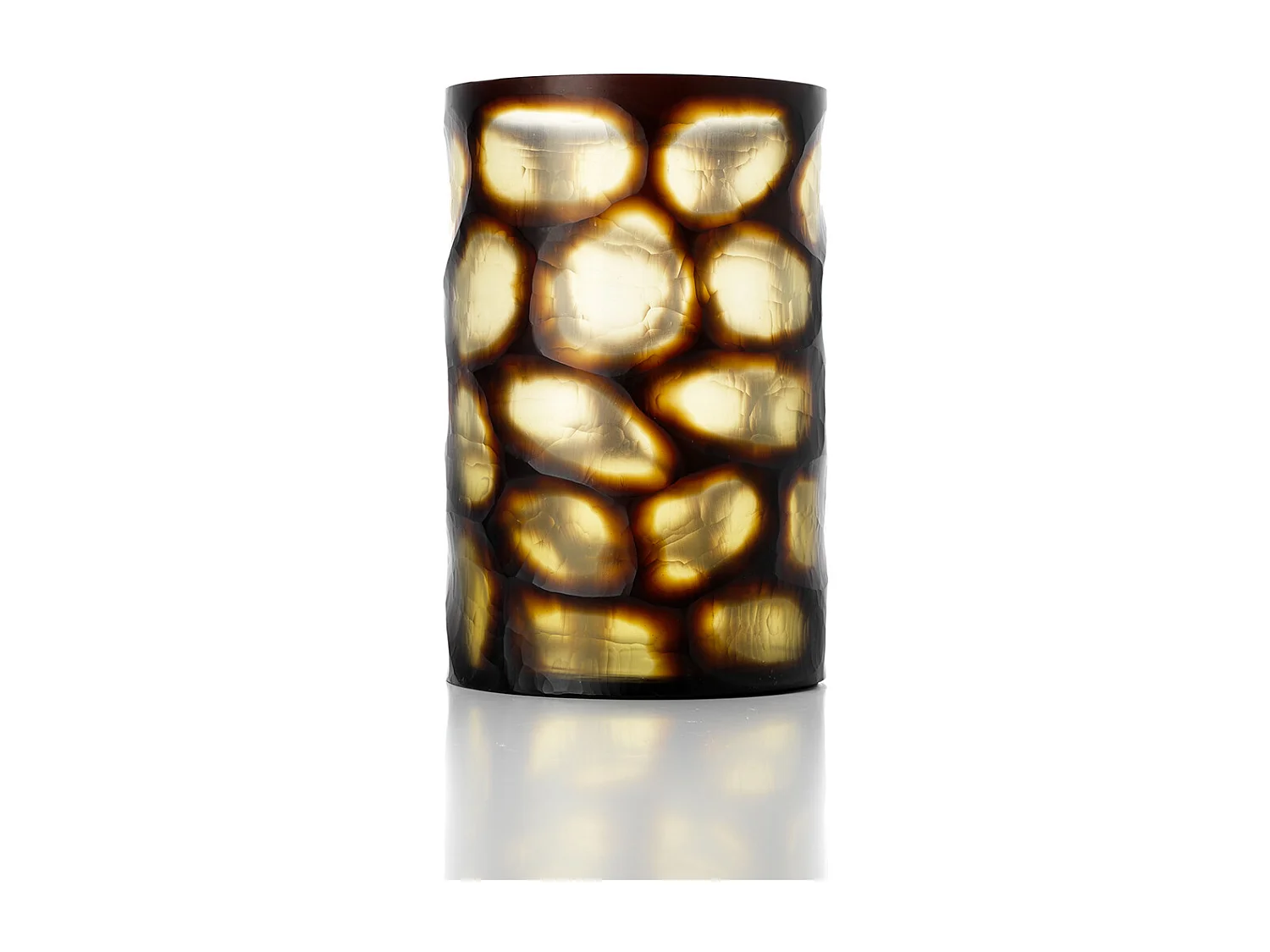 Le Vase Vague Dorée - Miel - XL