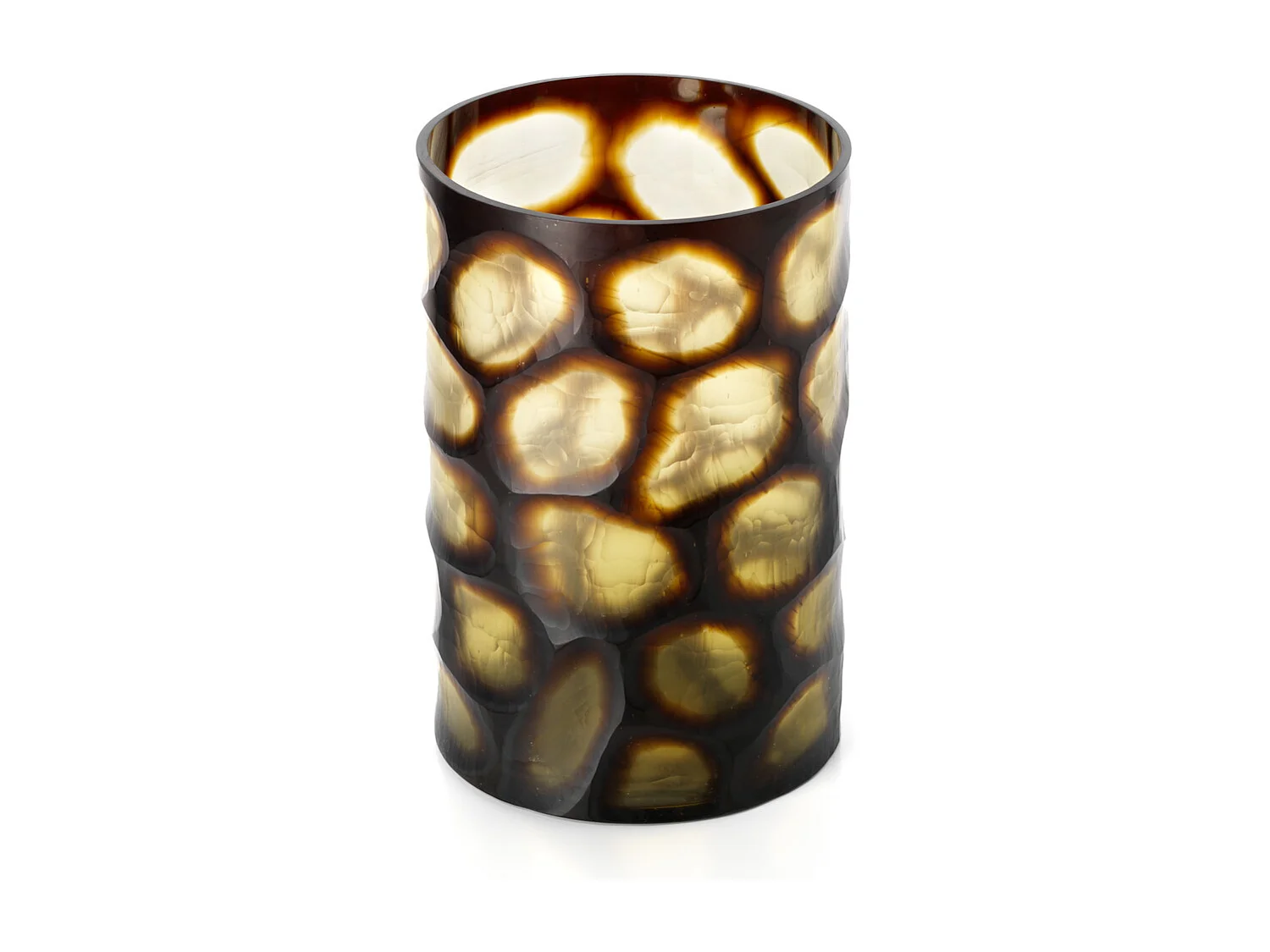 Le Vase Vague Dorée - Miel - XL