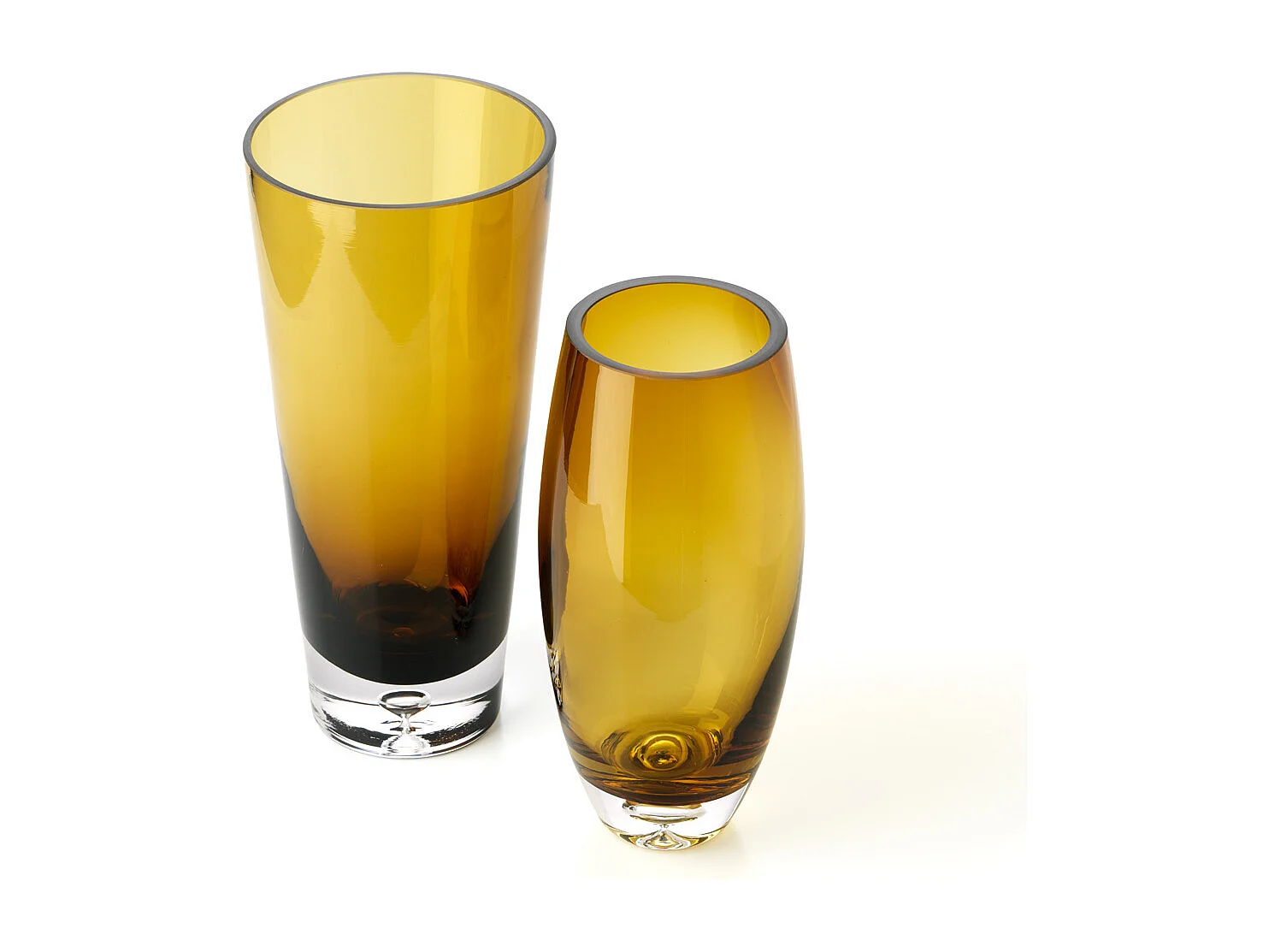 El Jarrón Honey Glow - Marrón Dorado - M