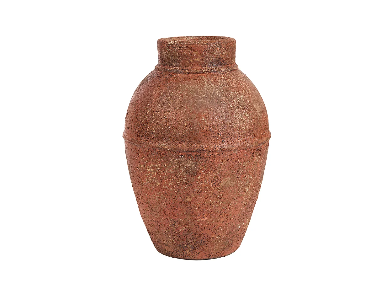 Die Amphora Rustica Vase - Terrakotta - L