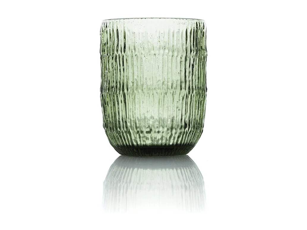Het Moss Ripple Waterglas - Groen