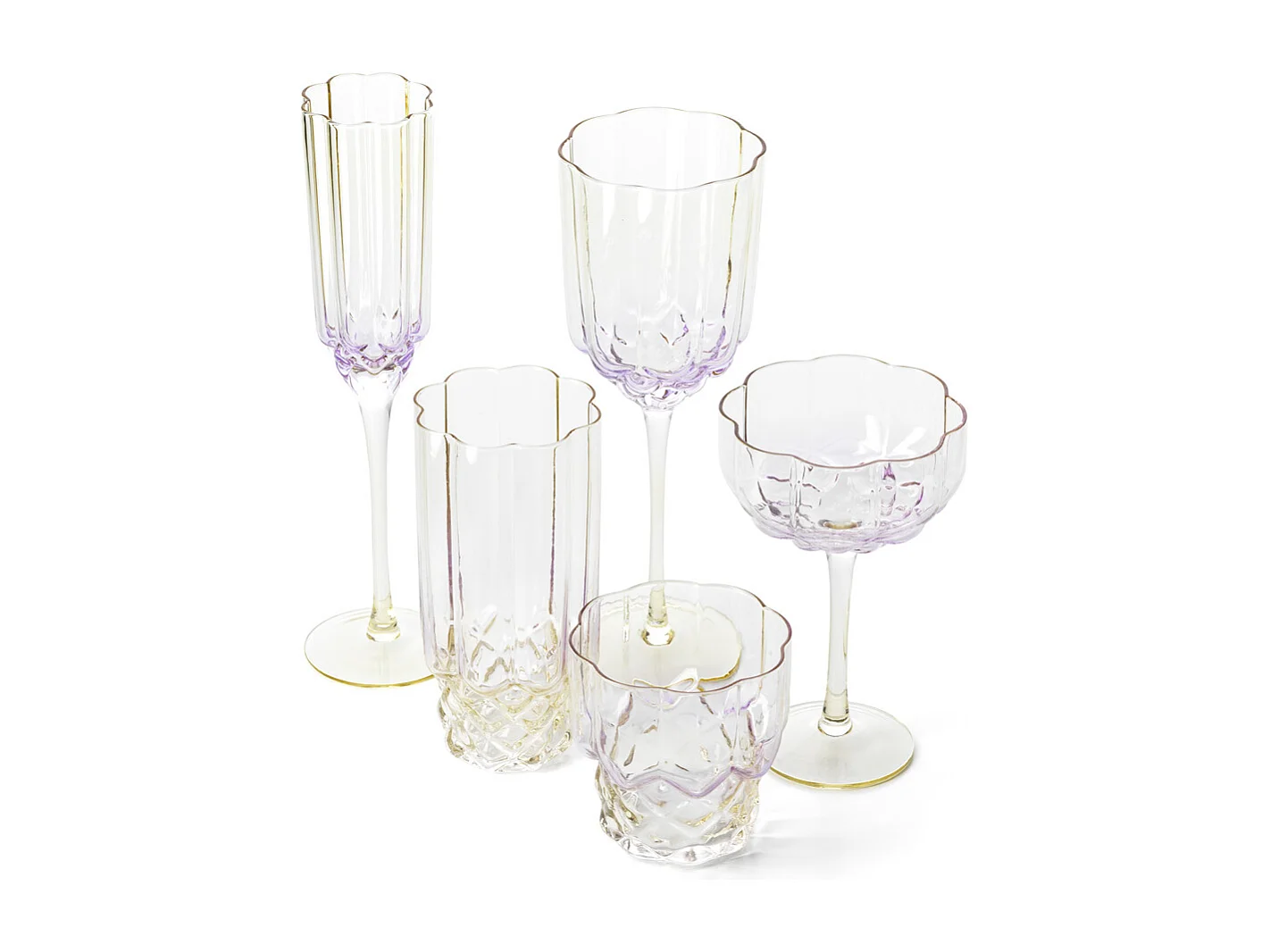 De Pink Blush Wijnglas – Roze