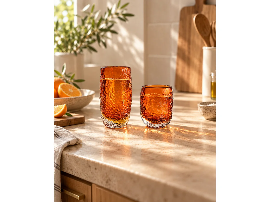 Le Verre Tumbler Marbella Glow - Ambre