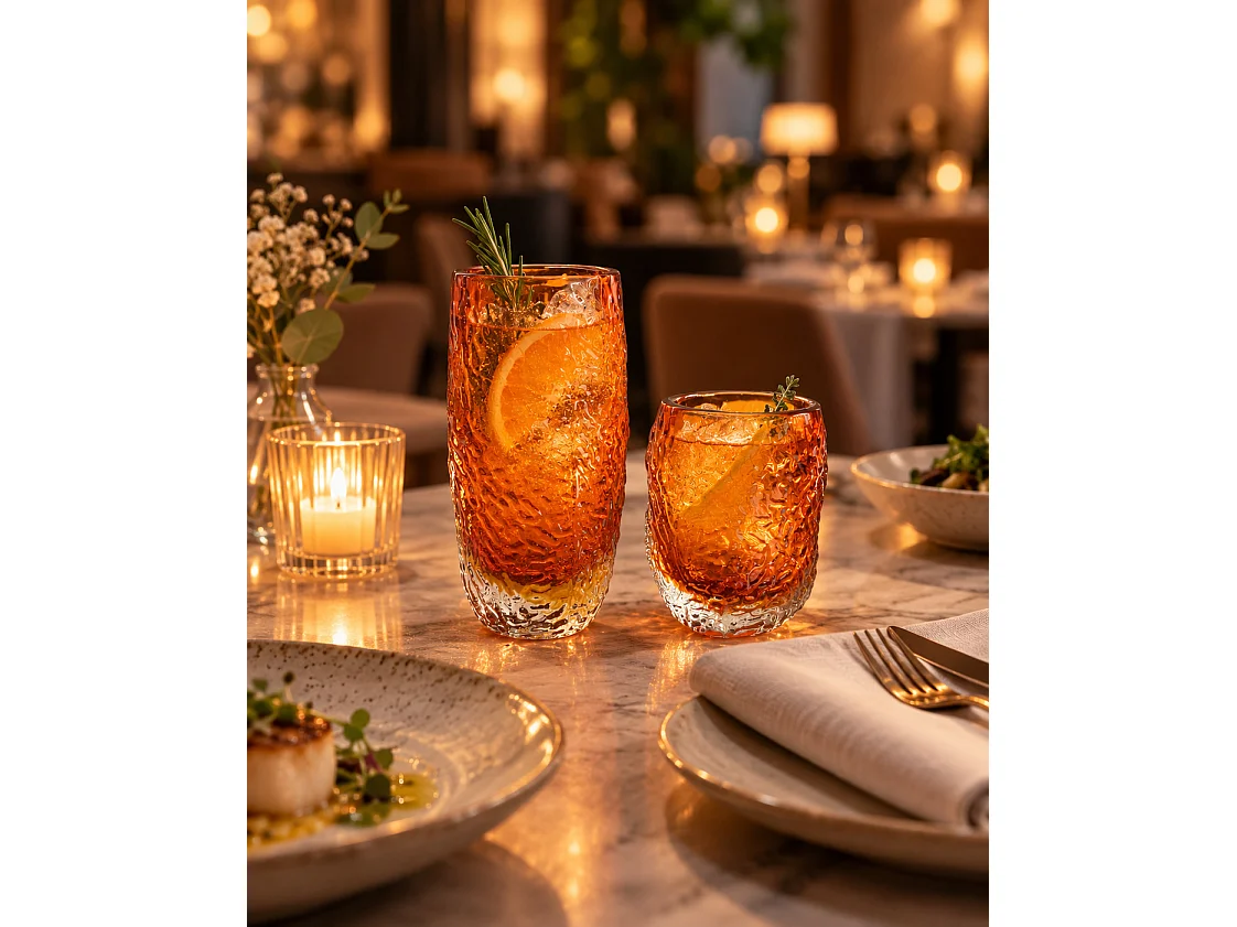 Le Verre Highball Marbella Glow - Ambre