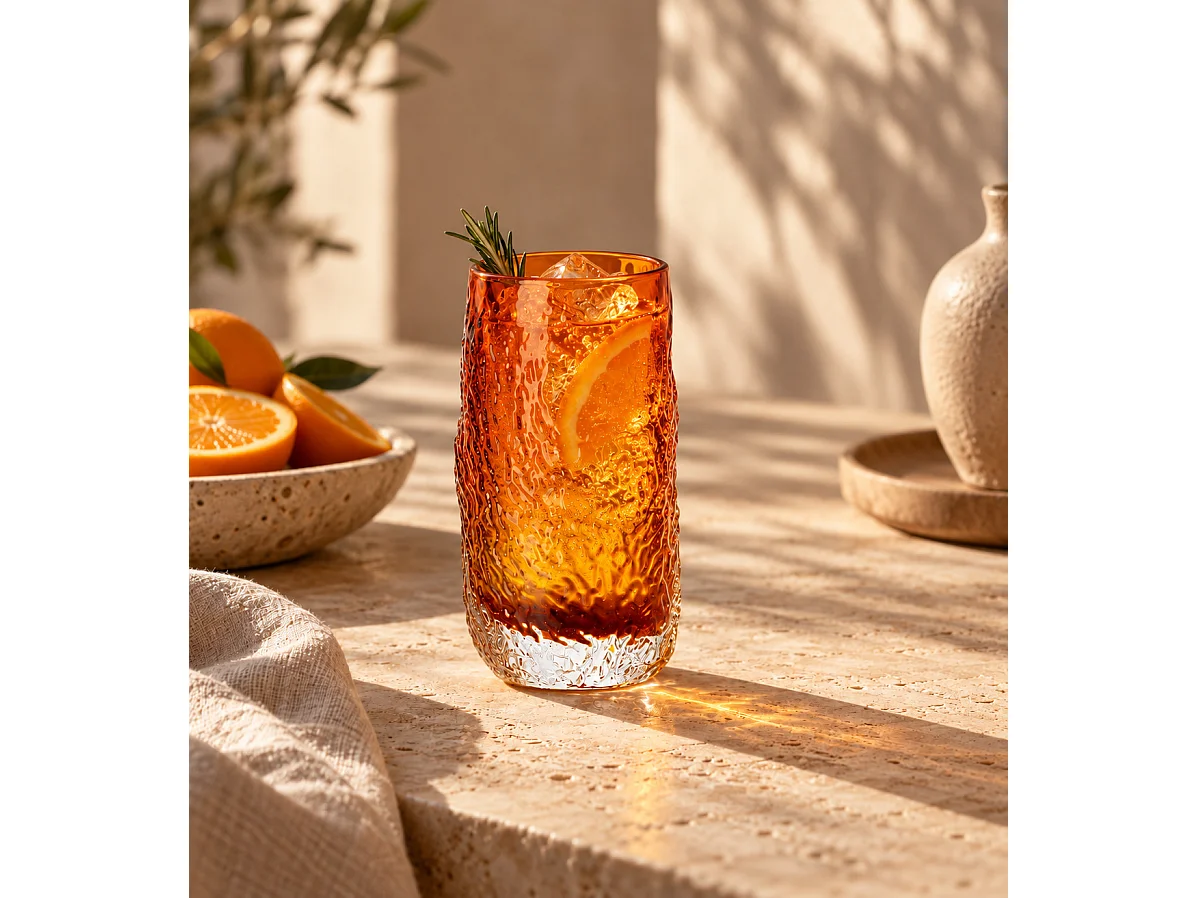 Le Verre Highball Marbella Glow - Ambre