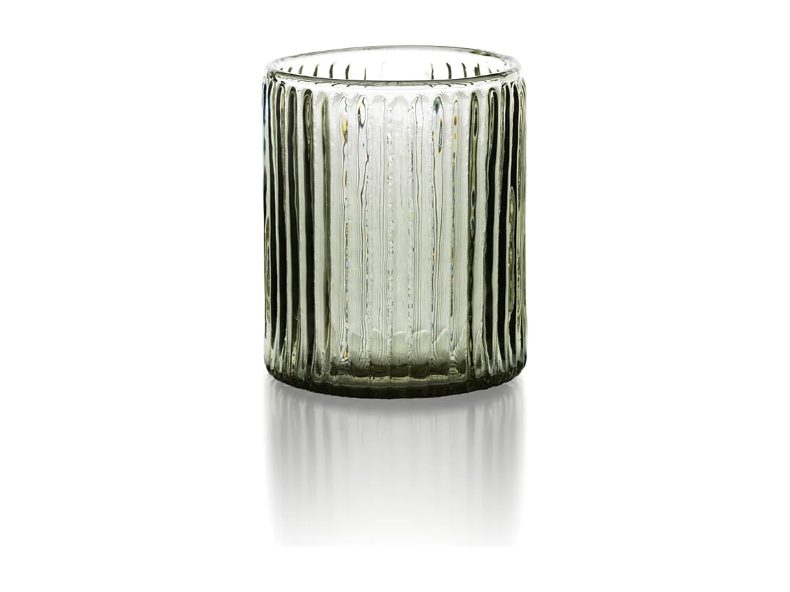 De Ribbed Beker – Houtskool