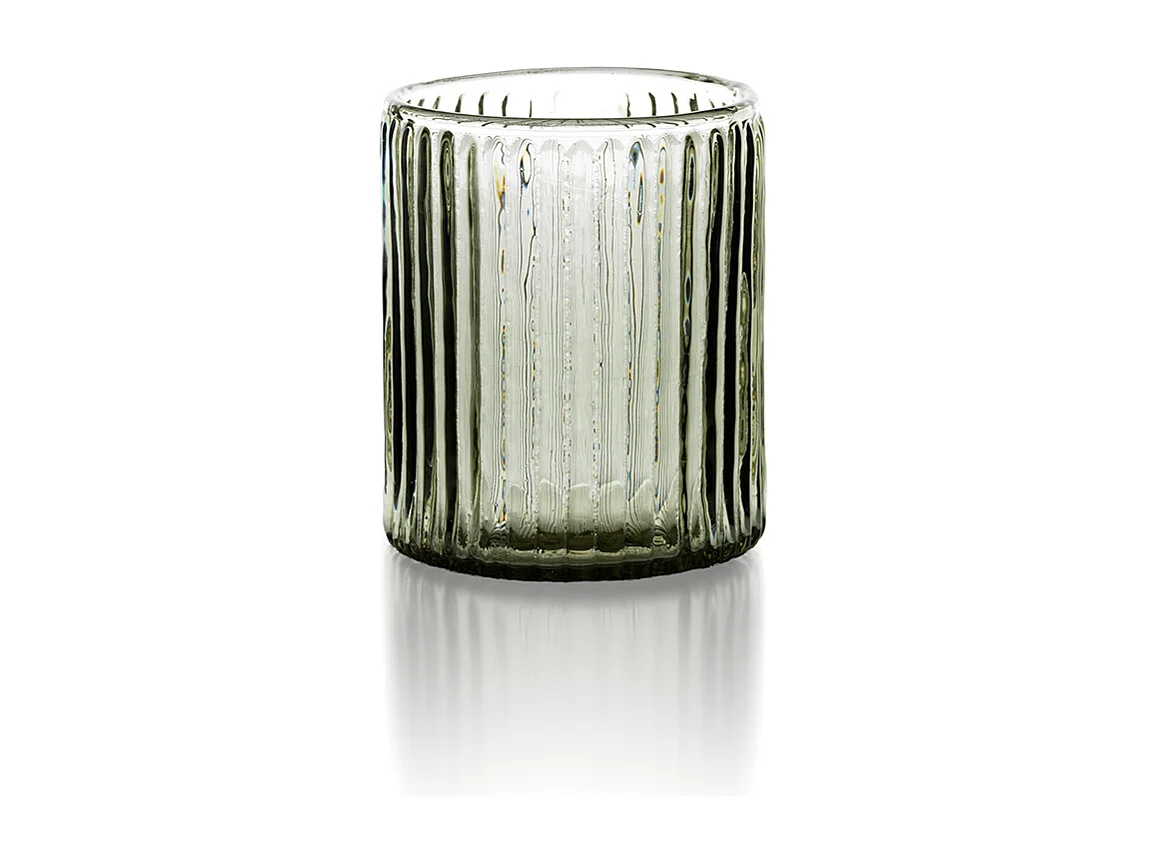 De Ribbed Beker – Houtskool