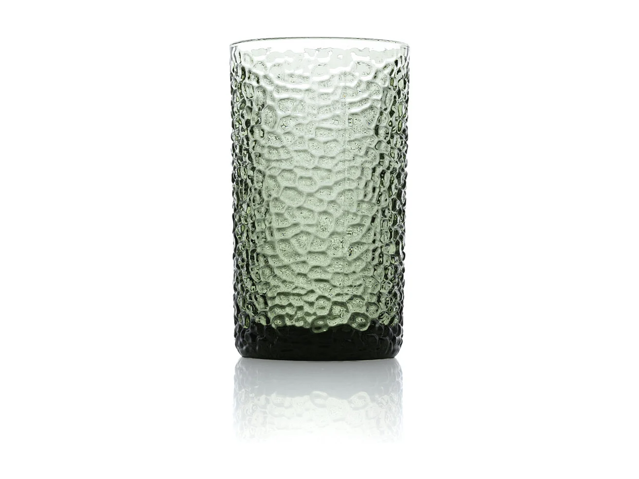 Het Green Pebble Highball Glas - Groen