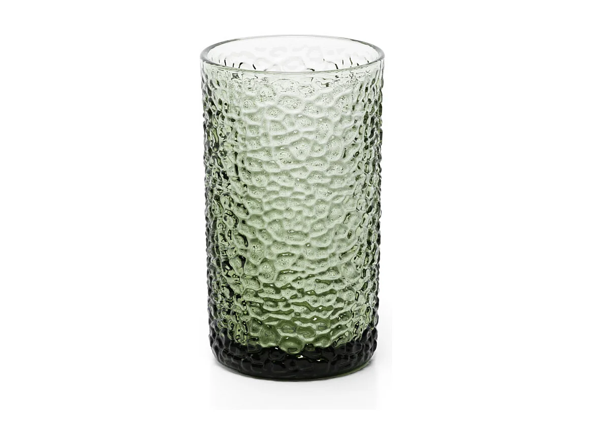 Het Green Pebble Highball Glas - Groen
